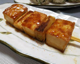 厚揚げとねぎの串焼き～焼きとりねぎま風～作り方5写真