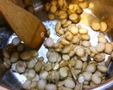 緑色が目につく野菜スープ。作り方1写真