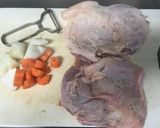 鶏肉のクリーム煮込み　フリカッセドプーレ作り方1写真