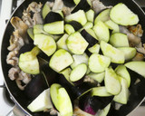 豚ばら肉となすの生姜焼き～ねぎマヨがけ～作り方4写真