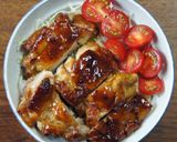 とりの照り焼き丼作り方5写真