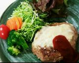肉汁タップリ、ハンバーグ作り方17写真