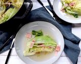 レタスとベーコンのコンソメ煮作り方5写真