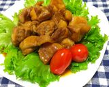【龍愛】鶏手羽元のつや煮（鶏もも肉可）作り方5写真