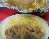 鶏肉の梅紫蘇蒸し作り方5写真