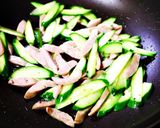 切り干し大根と胡瓜のカレー炒め作り方3写真
