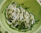 簡単！胡瓜の生姜ゆず胡椒和え作り方1写真