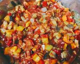 【簡単作り置き】彩り野菜のカポナータ作り方8写真