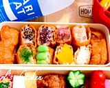 簡単細巻きミニいなり寿司梅干しのせ作り方14写真