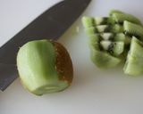 フルーツソーダ(オレンジ・キウイ)作り方2写真