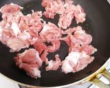 簡単！豚コマとごぼうの炒め煮♪作り方5写真