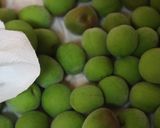 梅シロップ＊冷凍梅＆酢で早のみ美味作り方3写真