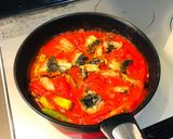 イワシとアスパラのトマト煮込み作り方7写真
