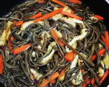 ぜんまいの戻し方&ぜんまいの炒め煮作り方12写真