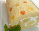 爽やか♪水玉ロールケーキ作り方10写真
