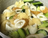 きゅうりと竹輪薄揚げさっと煮作り方4写真