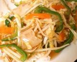 シャキシャキ野菜たっぷりの中華飯作り方6写真