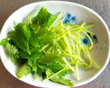 三つ葉のふわふわ卵お吸い物作り方1写真