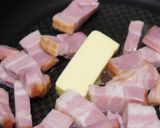 グリンピースとパプリカの炒め物作り方2写真