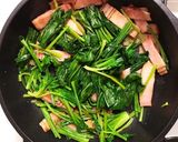 ほうれん草とベーコンのカルボナーラ♩作り方4写真