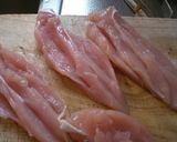 さっぱりヘルシーささ身梅肉作り方1写真