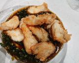 鶏むね肉で甘酢たれ！隠し味は味ぽんで！作り方5写真