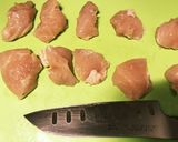 ＊柔らか。鶏むね肉の醤油焼き＊作り方2写真