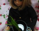 リカちゃんサイズ♡ニラユッケꕤ*.ﾟ作り方3写真