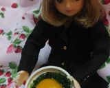 リカちゃんサイズ♡ニラユッケꕤ*.ﾟ作り方8写真