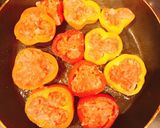 簡単華やかお弁当♡パプリカの肉詰め作り方5写真