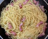 牛乳なのに濃厚☆絶品カルボナーラ作り方5写真