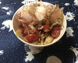 創味のつゆで！ミョウガトマト作り方3写真