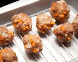 野菜たっぷり⁂やわらか甘酢肉だんご作り方3写真