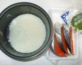鮭の炊き込みご飯♪簡単炊飯器で作り方1写真