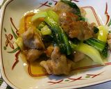 豚肉とチンゲン菜の炒めもの☆簡単あんかけ作り方6写真