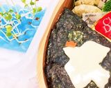 5月31日 蒸し鶏と鶏ハンバーグ 海苔弁作り方12写真