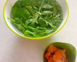 モリモリルッコラとサーモンのパスタ作り方2写真