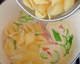 モリモリルッコラとサーモンのパスタ作り方10写真
