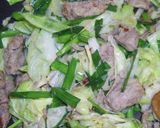 居酒屋&鉄板焼き屋の牛すじ塩キャベツ作り方9写真