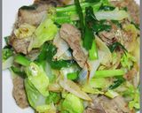 居酒屋&鉄板焼き屋の牛すじ塩キャベツ作り方10写真