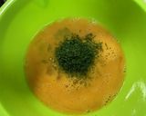 お弁当に♡青海苔スクランブルエッグ作り方1写真