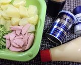 バジル香る【ポテサラシェパードパイ】作り方1写真