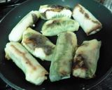 鶏みそとはんぺんのヘルシー春巻作り方4写真