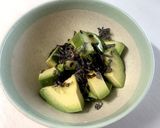 ★低糖質★【アボカドの塩昆布和え】作り方2写真