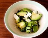 ★低糖質★【アボカドの塩昆布和え】作り方3写真