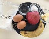 炊飯器 リンゴとバナナのカラメルケーキ作り方1写真