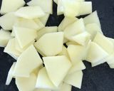 炊飯器 リンゴとバナナのカラメルケーキ作り方8写真