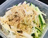 ★コリコリ！豚ガツのきゅうり玉ねぎ和え★作り方5写真