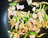 ★コリコリ！豚ガツのスタミナ野菜炒め★作り方4写真