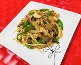 ★コリコリ！豚ガツのスタミナ野菜炒め★作り方5写真